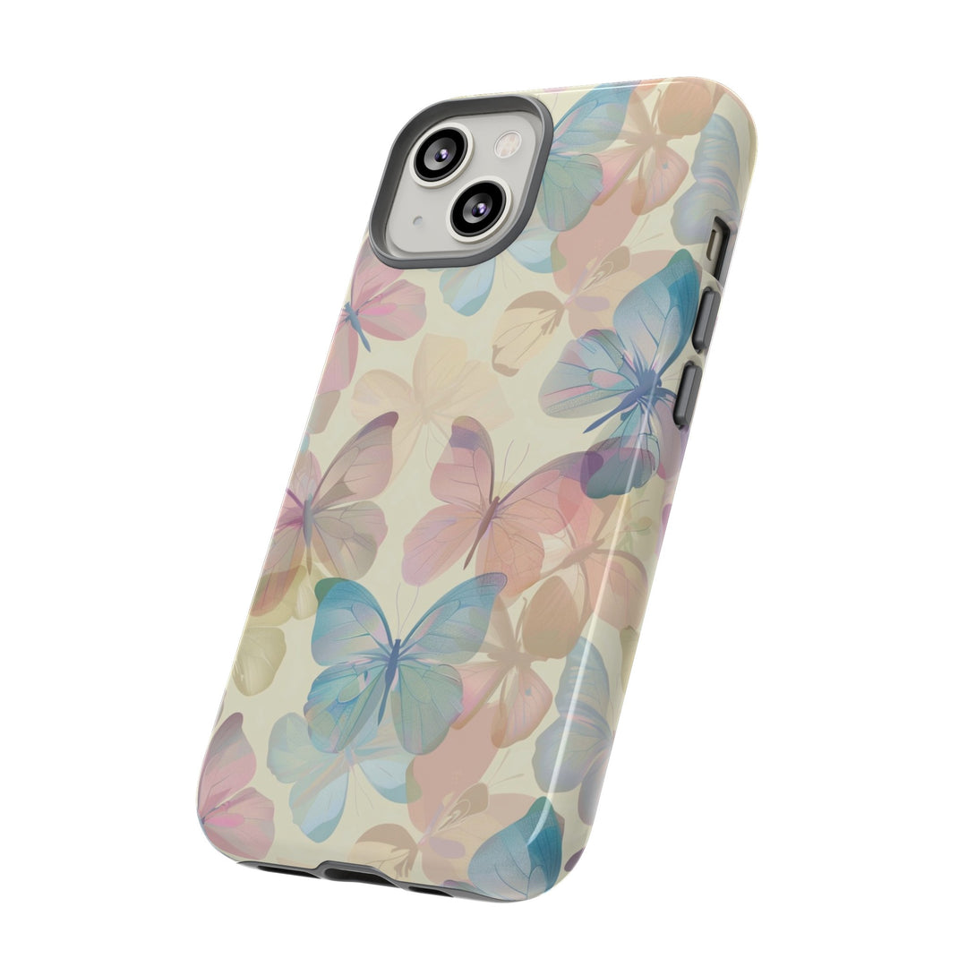 Cute Samsung Case | Cool Iphone Case | Summer Pastel Butterflies, Samsung S24, S23, S22, S21, IPhone 15 Case | Iphone 14 Case, Iphone 13 Case - Studio40ParkLane