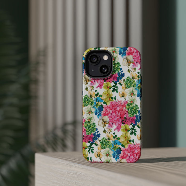 Spring Flowers Magsafe Cute Phone Case for Iphone Gift for Her, iPhone 16 Case iPhone 15 Pro Max Case, Iphone 14, Iphone 14 Pro Max, 13, 12 - Studio40ParkLane