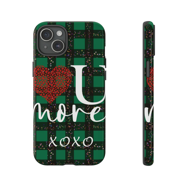 Cute IPhone Case | iPhone 15 Case | iPhone 15 Pro Max Case, Iphone 14 Case, Iphone 14 Pro Max Case IPhone Case for Art Lovers, Love You Green - Studio40ParkLane