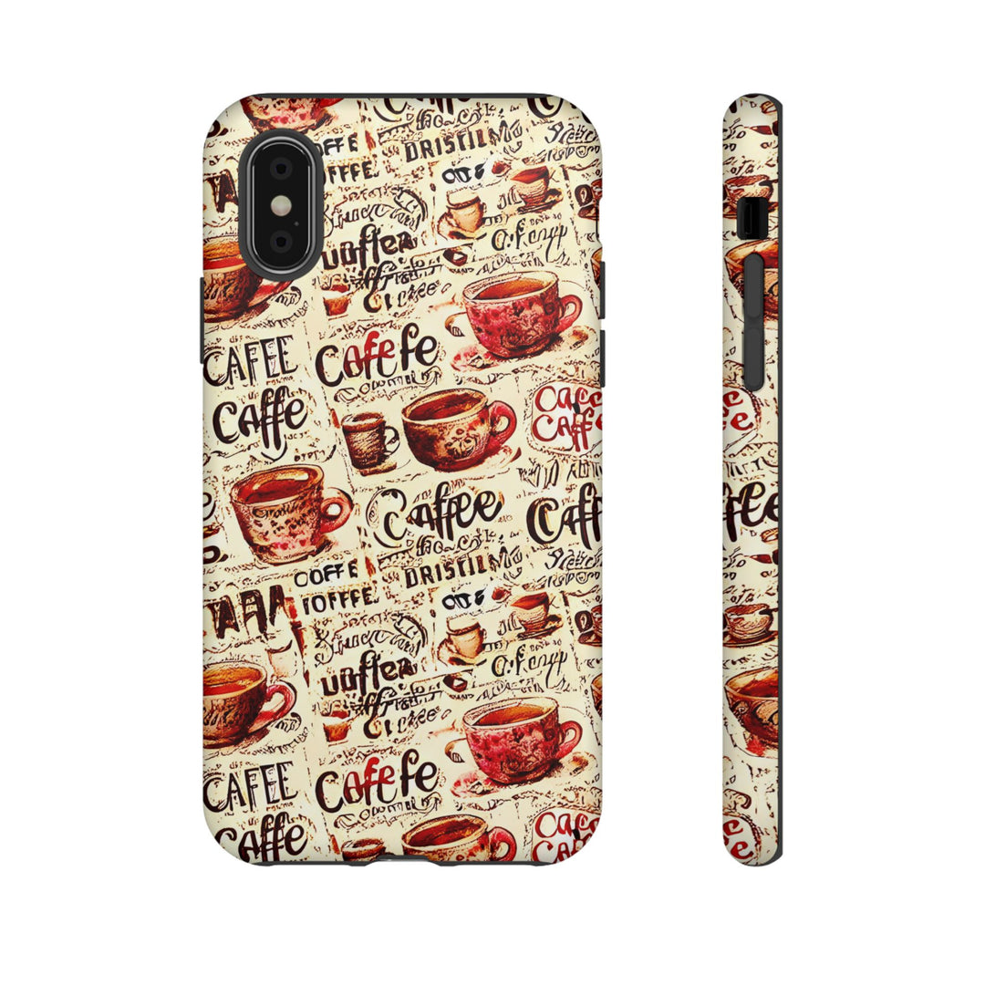 Impact Resistant, Paris Bistro Cafe, Cute Phone Cases for Samsung S24, S23, S22, S21, IPhone 15 pro Iphone 14 pro Iphone 13 IPhone 12 Iphone 11 - Studio40ParkLane