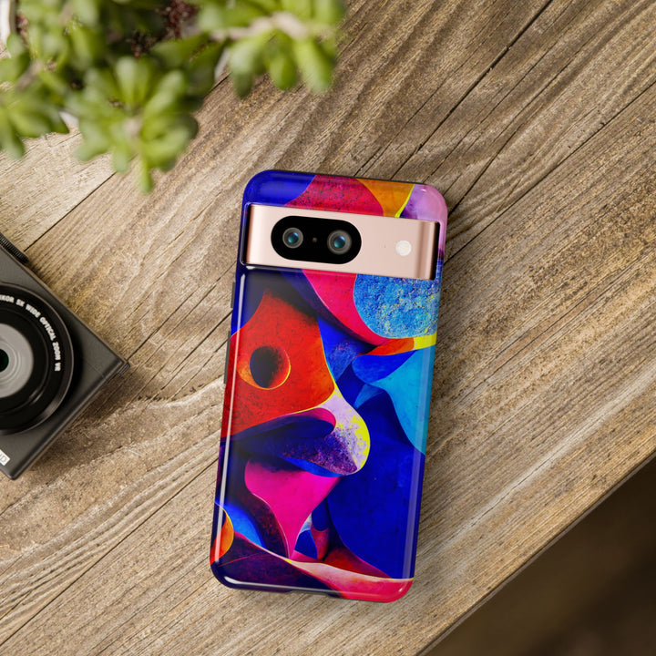 Impact Resistant, Abstract Shapes, Cute Phone Cases for Samsung S24, S23, S22, S21, IPhone 15 pro Iphone 14 pro Iphone 13 IPhone 12 Iphone 11 - Studio40ParkLane