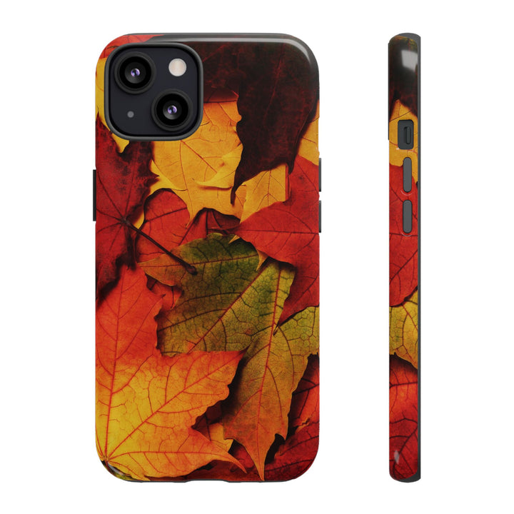 Autumn Fall Leaves Gift Cute Phone Case for, Samsung Galaxy S24, S23, S22, S21, IPhone 16 Case | Iphone 15, Iphone 14, IPhone 13 Case Mom Dad Gift - Studio40ParkLane