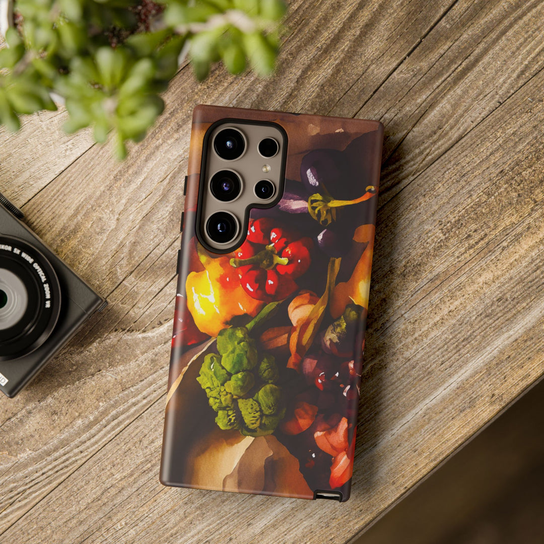 Impact Resistant, Fall Farm Vegetables, Cute Phone Cases for Samsung S24, S23, S22, S21, IPhone 15 pro Iphone 14 pro Iphone 13 IPhone 12 Iphone 11 - Studio40ParkLane