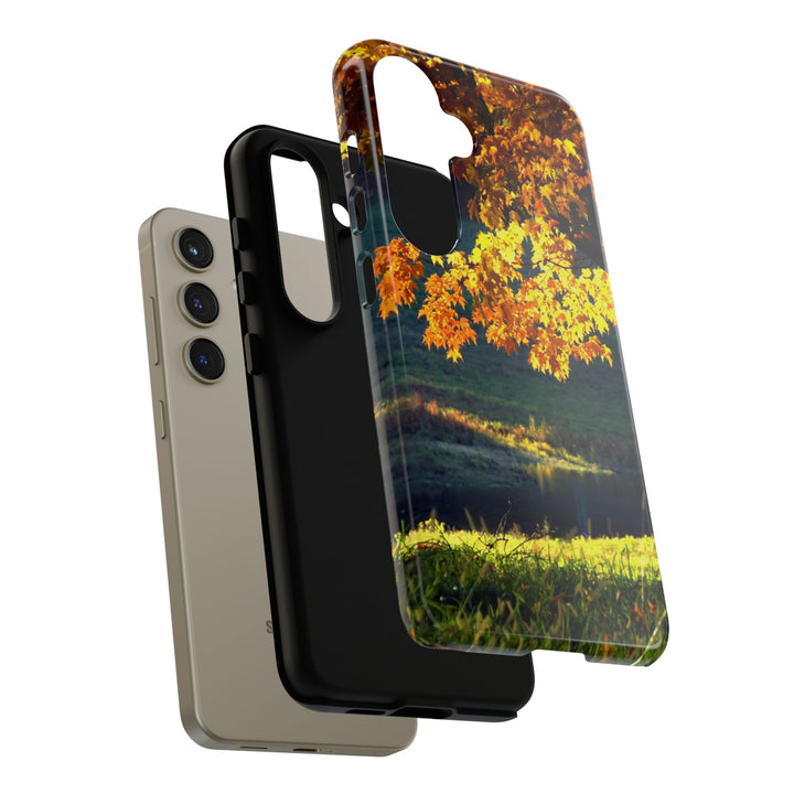 Impact Resistant, Fall Leaves Collage, Cute Phone Cases for Samsung S24, S23, S22, S21, IPhone 15 pro Iphone 14 pro Iphone 13 IPhone 12 Iphone 11 - Studio40ParkLane