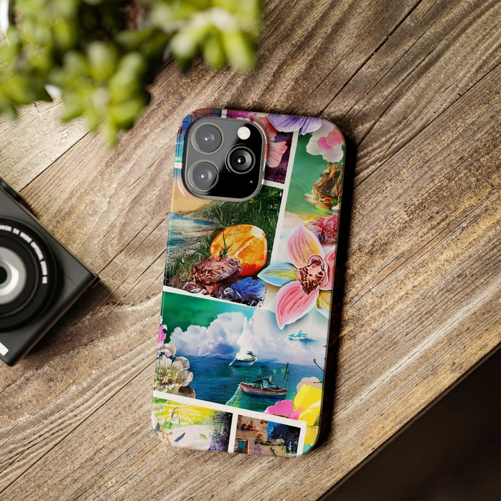 Slim Travel Coquette Collage Cute Phone Cases for Iphone | iPhone 15 Case | iPhone 15 Pro Max Case, Iphone 14, Iphone 14 Pro Max, Iphone 13 - Studio40ParkLane
