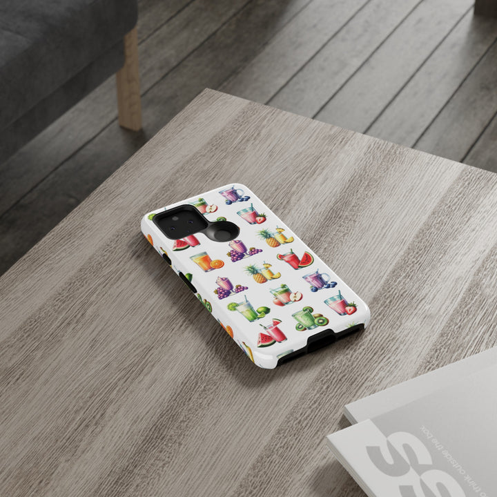 Cute Samsung Case | Cool Iphone Case | Tropical Summer Fruit Cocktail, Samsung S24, S23, S22, S21, IPhone 15 Case | Iphone 14 Case, Iphone 13 Case - Studio40ParkLane