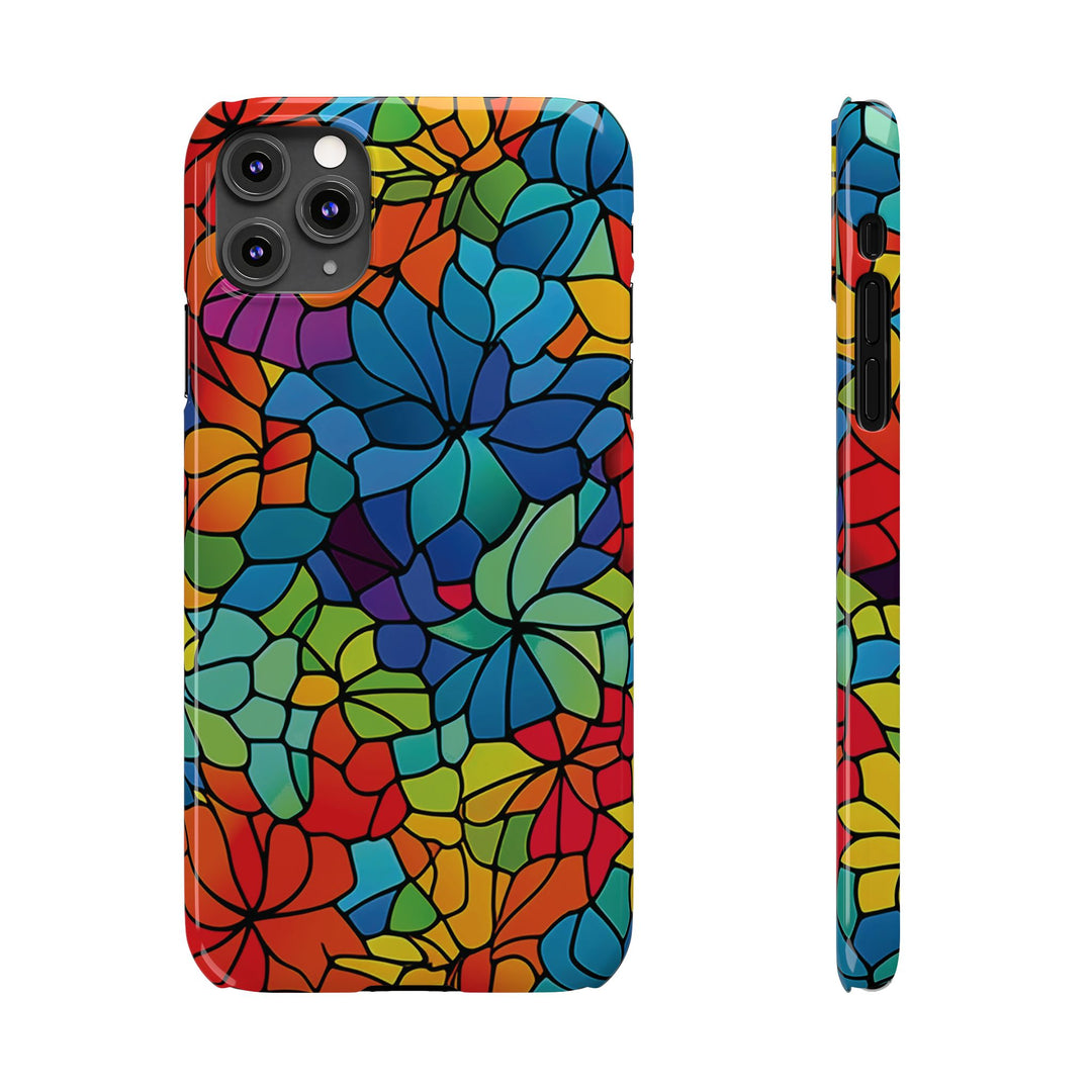 Slim Window Style Mosaic Gift for Her Cute Phone Cases for Iphone 16 Case | iPhone 15 Case | iPhone 15 Pro Max Case, Iphone 14, Iphone 14 Pro Max, Iphone 13 - Studio40ParkLane