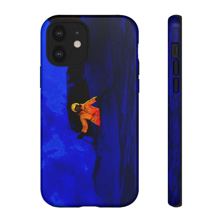 Cute IPhone Case | iPhone 15 Case | iPhone 15 Pro Max Case, Iphone 14 Case, Iphone 14 Pro Max Case IPhone Case for Art Lovers, Skier Mountain Night - Studio40ParkLane