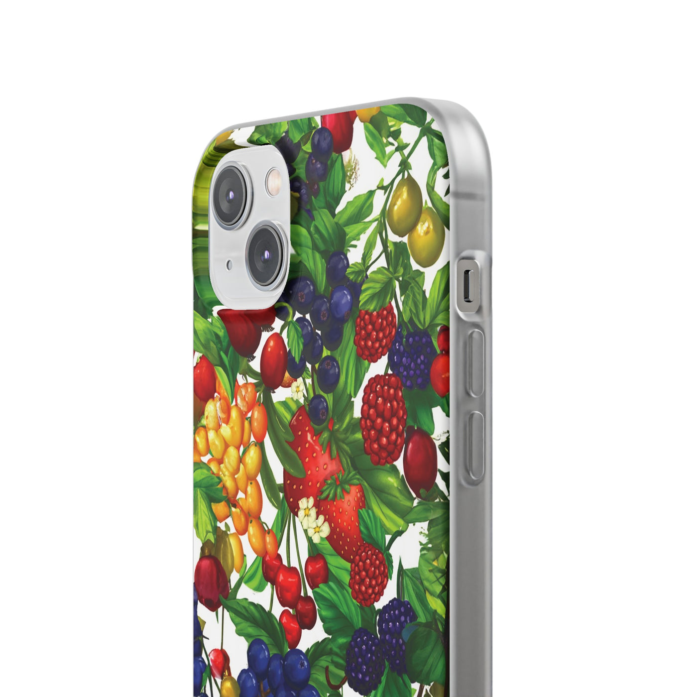 Cute Flexi Phone Cases, For Samsung Galaxy and Iphone, Summer Mixed Fruit, Galaxy S23 Phone Case, Samsung S22 Case, Samsung S21, Iphone 15, Iphone 14, Iphone 13