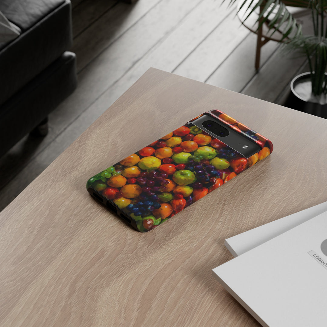 Impact Resistant, Fall Fruit, Cute Phone Cases for Samsung S24, S23, S22, S21, IPhone 15 pro Iphone 14 pro Iphone 13 IPhone 12 Iphone 11 - Studio40ParkLane