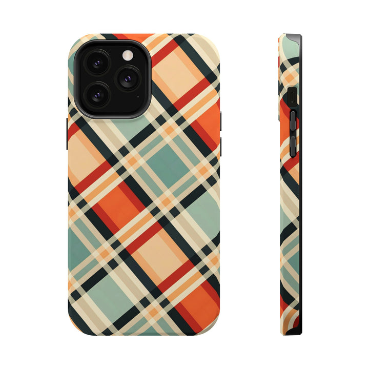 Checkered Plaid Magsafe Gift for Her Cute Phone Case for Iphone, | iPhone 16 | iPhone 15 Pro Max, Iphone 14 Pro Max, 13 12 11 10 9 8 7 - Studio40ParkLane