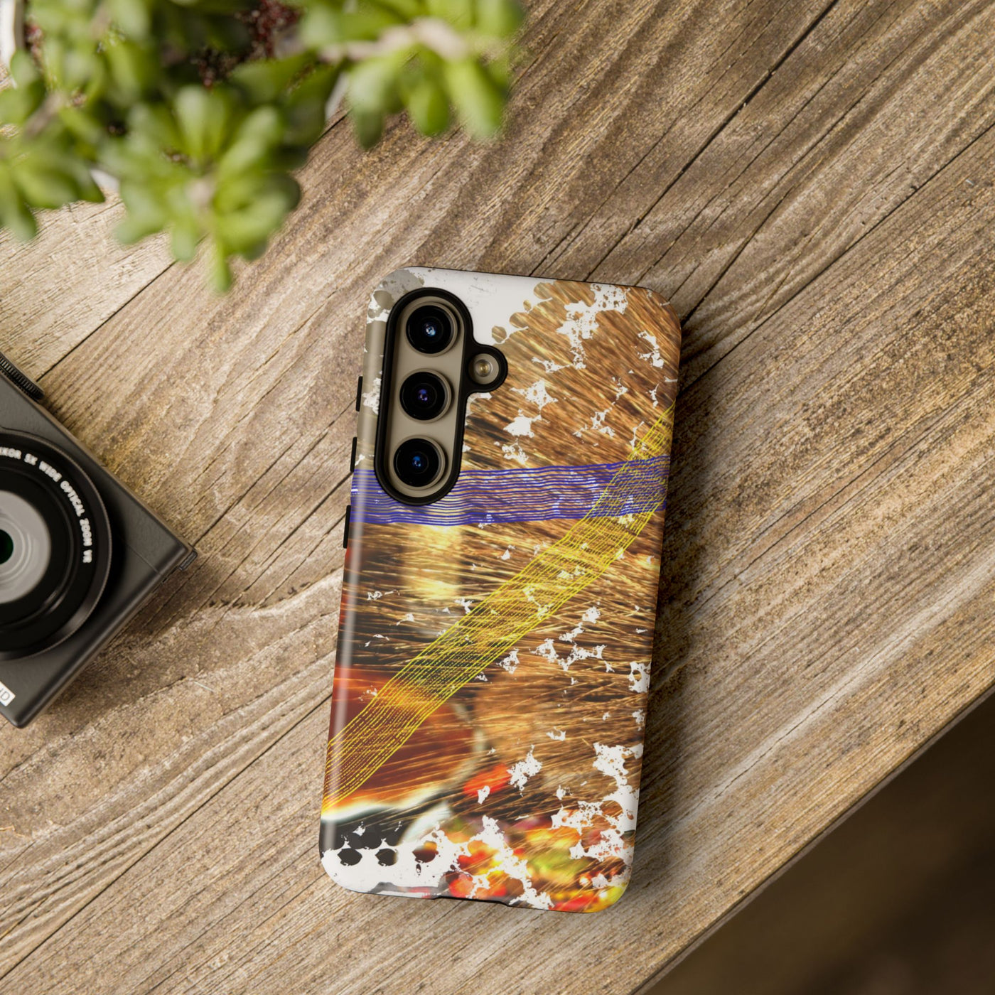 Impact Resistant, Pecan Pie Abstract, Cute Phone Cases for Samsung S24, S23, S22, S21, IPhone 15 pro Iphone 14 pro Iphone 13 IPhone 12 Iphone 11