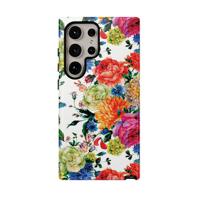 Premium Tough Spring Flowers Cute Phone Cases for Samsung S24, S23, S22, S21, S20, Plus and Ultra, Iphone 16 Pro Max,15, 14, 13, 12, 11, 10 - Studio40ParkLane