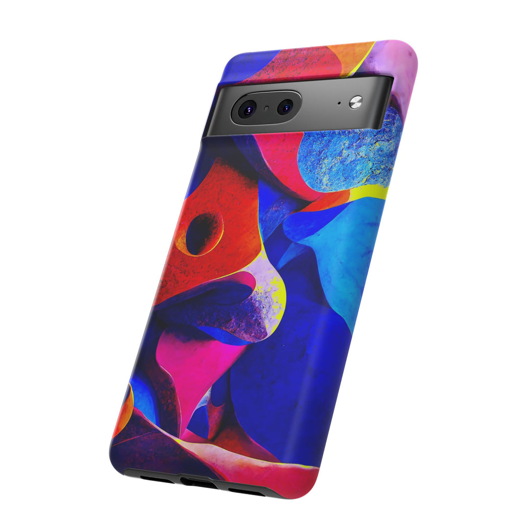Impact Resistant, Abstract Shapes, Cute Phone Cases for Samsung S24, S23, S22, S21, IPhone 15 pro Iphone 14 pro Iphone 13 IPhone 12 Iphone 11 - Studio40ParkLane