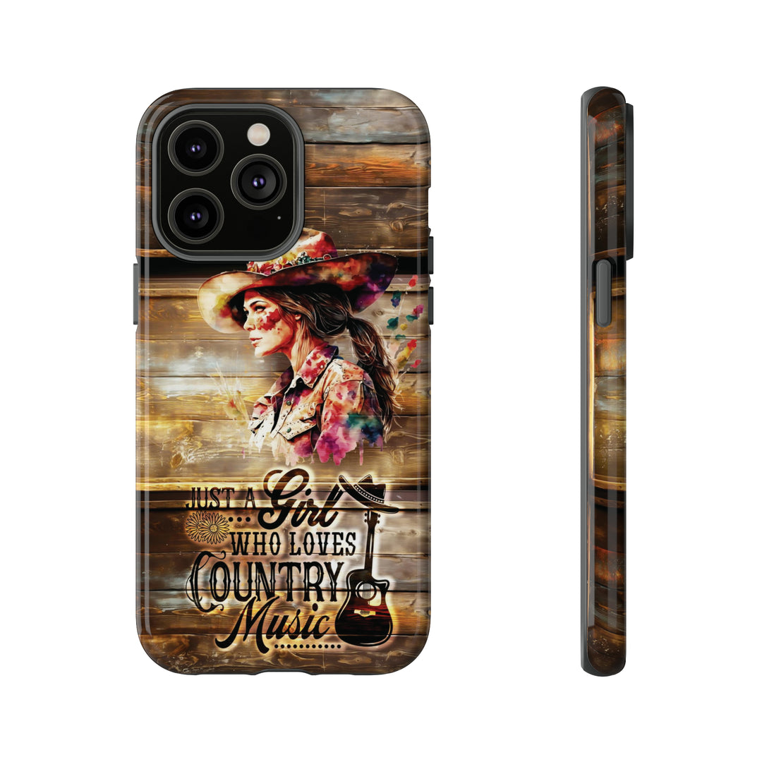Cute IPhone Case | Country Music Girl iPhone 15 Case | iPhone 15 Pro Case, Iphone 14 Case, Iphone 14 Pro Max Case, Protective Iphone Case - Studio40ParkLane