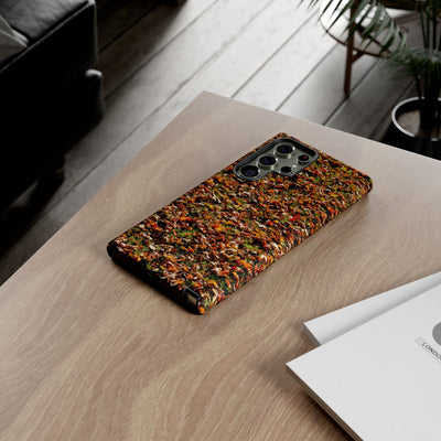 Impact Resistant, Fall Leaves Collage, Cute Phone Cases for Samsung S24, S23, S22, S21, IPhone 15 pro Iphone 14 pro Iphone 13 IPhone 12 Iphone 11