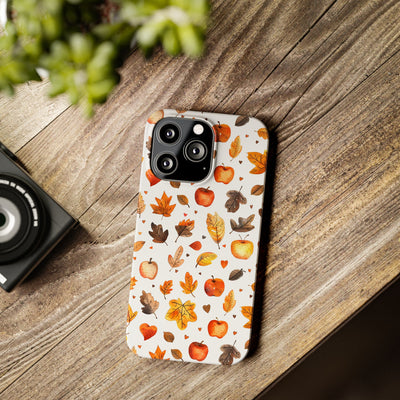 Fall Autumn Leaves Gift for Her Cute Phone Cases for Iphone 16 | iPhone 15 Case | iPhone 15 Pro Max Case, Iphone 14, Iphone 14 Pro Max, Iphone 13, Slim