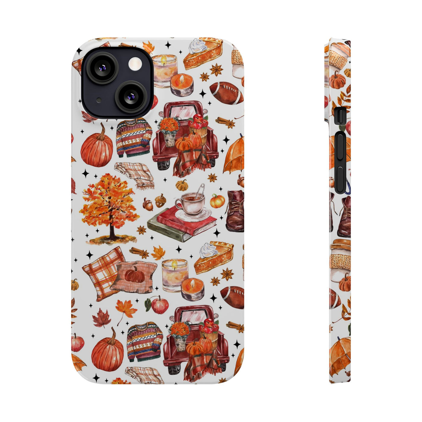 Slim Cute Fall Phone Cases Gift for Her Coquette Collage for Iphone 16 | iPhone 15 Case | iPhone 15 Pro Max Case, Iphone 14 Case, Iphone 13, Slim