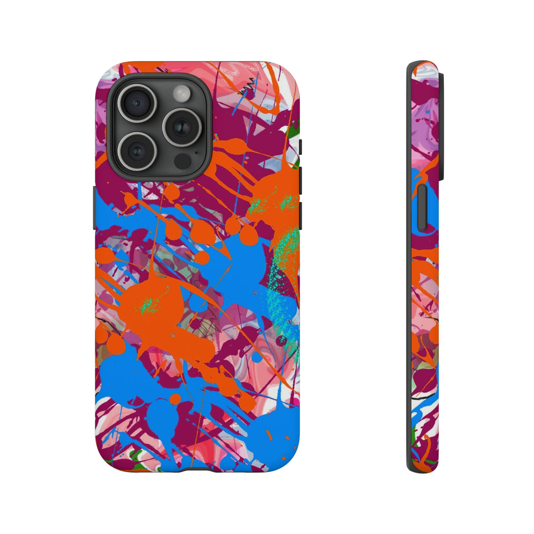 Cute IPhone Case | iPhone 15 Case | iPhone 15 Pro Max Case, Iphone 14 Case, Iphone 14 Pro Max Case IPhone Case for Art Lovers Fall Paint Splash - Studio40ParkLane