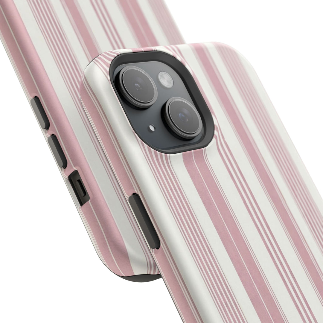 MagSafe Cute Phone Case, Coastal Striped Phone Case for iPhone 17 16 15 14 13 12 Pro Max, Samsung S26 S25 S24 Ultra case - Studio40ParkLane