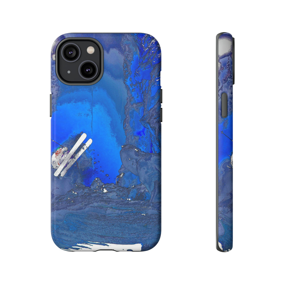 Cute IPhone Case | iPhone 15 Case | iPhone 15 Pro Max Case, Iphone 14 Case, Iphone 14 Pro Max Case IPhone Case for Art Lovers, Skiing Mountain - Studio40ParkLane