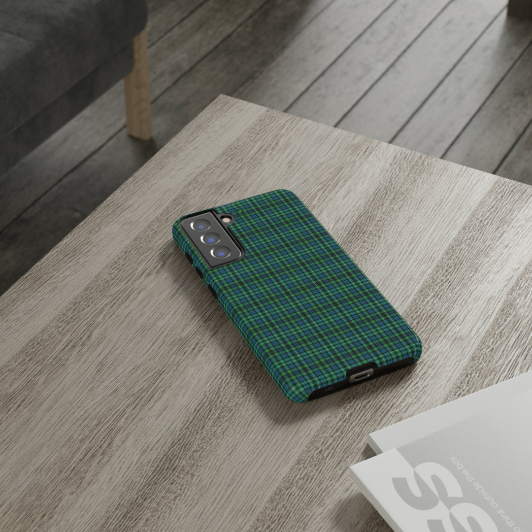 Samsung Galaxy Phone Case | Galaxy S23, S22, S21, S20 | Luxury Case Double Layered | Impact Resistant | Fashionable - Tartan Campbell - Studio40ParkLane