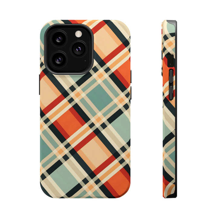 Checkered Plaid Magsafe Gift for Her Cute Phone Case for Iphone, | iPhone 16 | iPhone 15 Pro Max, Iphone 14 Pro Max, 13 12 11 10 9 8 7 - Studio40ParkLane