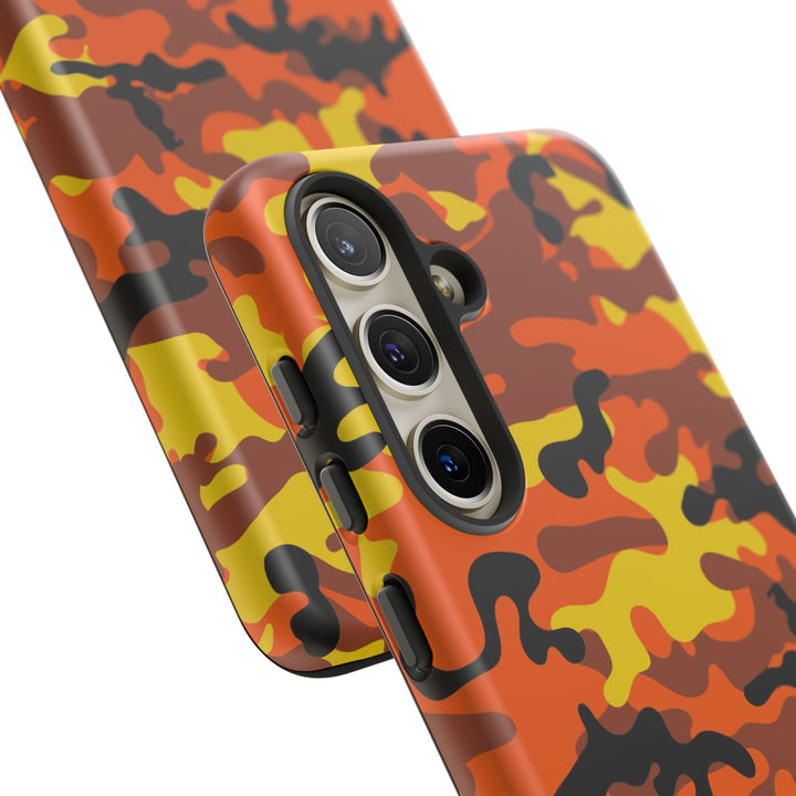 Impact Resistant, Fall camo Camouflage, Cute Phone Cases for Samsung S24, S23, S22, S21, IPhone 15 pro Iphone 14 pro Iphone 13 IPhone 12 Iphone 11 - Studio40ParkLane