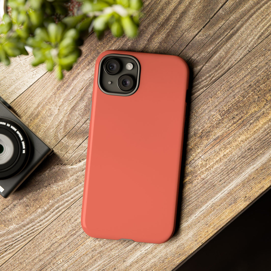 Premium Tough Coral Pink Orange Gift for Her Cute Phone Cases for Samsung S25 S24, S23, S22, S21, Iphone, 16, 15, 14, 13 Pro Max Ultra - Studio40ParkLane