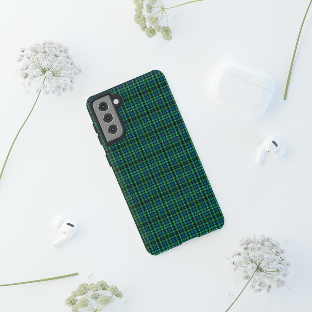 Samsung Galaxy Phone Case | Galaxy S23, S22, S21, S20 | Luxury Case Double Layered | Impact Resistant | Fashionable - Tartan Campbell - Studio40ParkLane