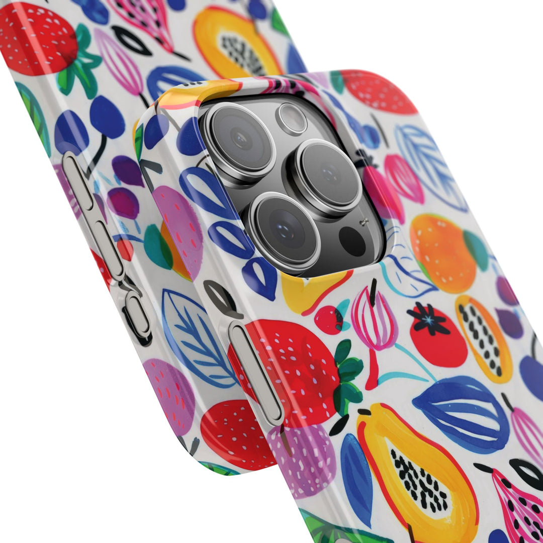 Slim Summer Fruit Cute Phone Case for Iphone 17 | iPhone 16 Case | iPhone 15 Pro Max, Iphone 14, Iphone 14 Pro Max, Iphone 13, Gift for Her