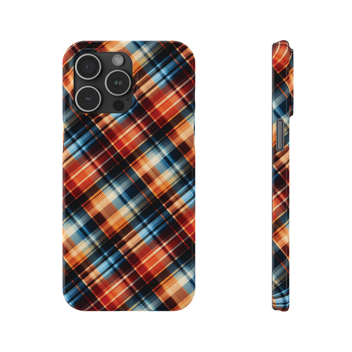 Slim Checkered Plaid Gift for Her Cute Phone Cases for Iphone 16 Pro Max | iPhone 15 Case | iPhone 15 Pro Max Case, Iphone 14, 13, 12, 11, 10, 8, 7 - Studio40ParkLane