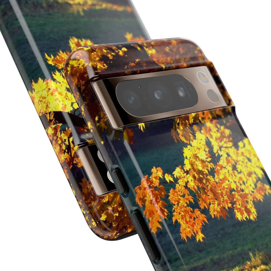 Impact Resistant, Fall Leaves Collage, Cute Phone Cases for Samsung S24, S23, S22, S21, IPhone 15 pro Iphone 14 pro Iphone 13 IPhone 12 Iphone 11 - Studio40ParkLane