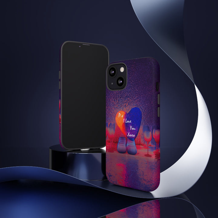 Cute Samsung Case | Cool Iphone Case | PS I love You - Heart, Samsung S24, S23, S22, S21, IPhone 15 Case | Iphone 14 Case, Iphone 13 Case - Studio40ParkLane