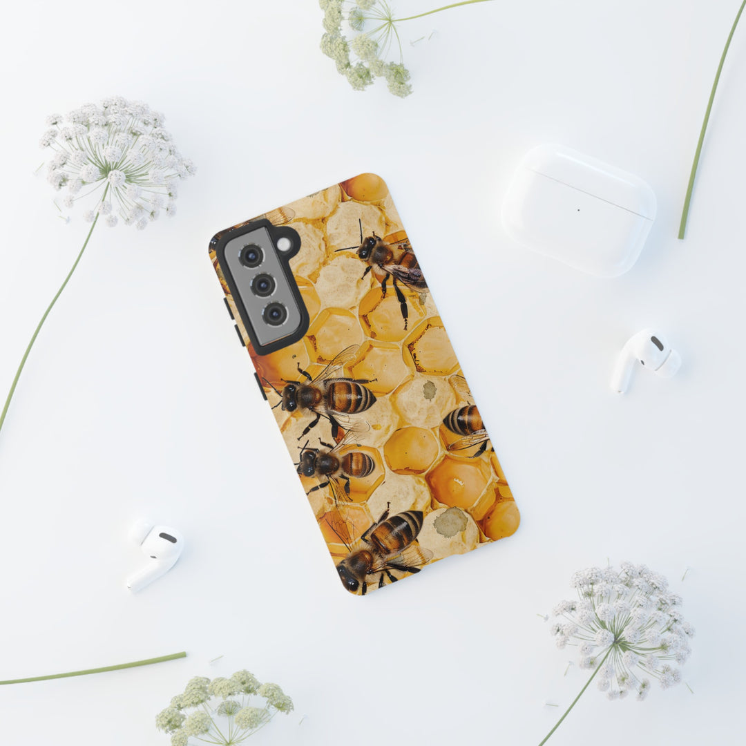 Cute Samsung Case | Cool Iphone Case | Honey Bees, Samsung S24, S23, S22, S21, IPhone 15 Case | Iphone 14 Case, Iphone 13 Case - Studio40ParkLane
