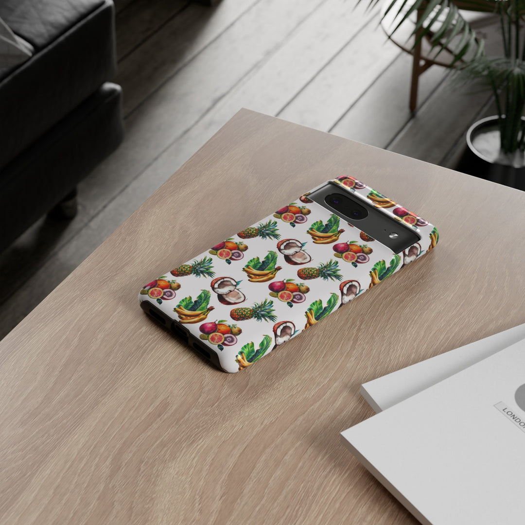 Cute Samsung Case | Cool Iphone Case | Tropical Summer Fruit, Samsung S24, S23, S22, S21, IPhone 15 Case | Iphone 14 Case, Iphone 13 Case - Studio40ParkLane