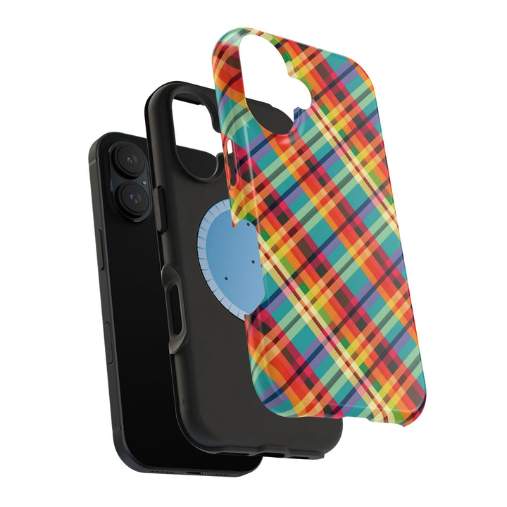 Checkered Plaid Magsafe Gift for Her Cute Phone Case for Iphone, | iPhone 16 | iPhone 15 Pro Max, Iphone 14 Pro Max, 13 12 11 10 9 8 7 - Studio40ParkLane