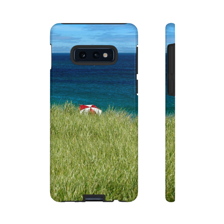 Cute Samsung Phone Case | Aesthetic Samsung Phone Case | Beach Umbrella | Galaxy S23, S22, S21, S20 | Luxury Double Layer | Cool - Studio40ParkLane