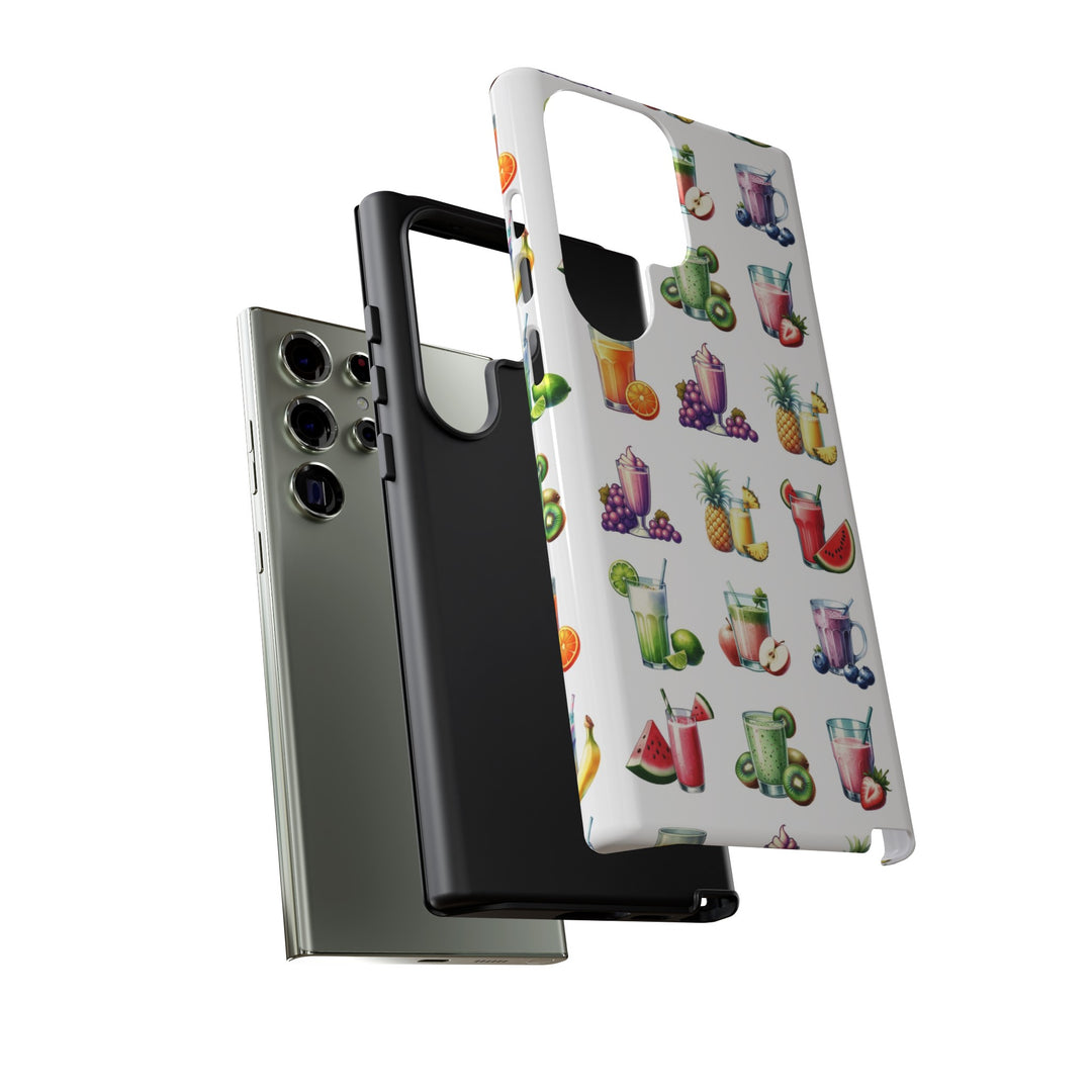 Cute Samsung Case | Cool Iphone Case | Tropical Summer Fruit Cocktail, Samsung S24, S23, S22, S21, IPhone 15 Case | Iphone 14 Case, Iphone 13 Case - Studio40ParkLane