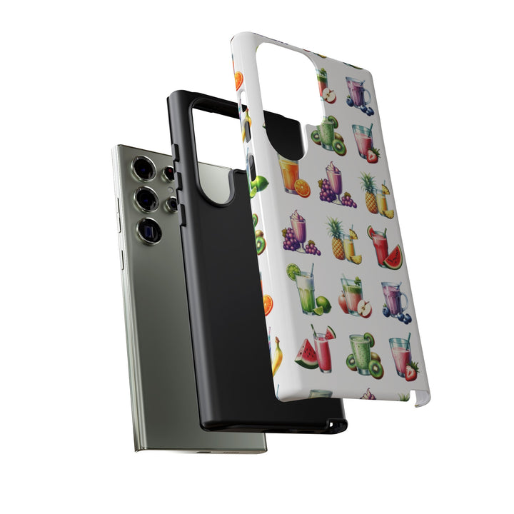 Cute Samsung Case | Cool Iphone Case | Tropical Summer Fruit Cocktail, Samsung S24, S23, S22, S21, IPhone 15 Case | Iphone 14 Case, Iphone 13 Case - Studio40ParkLane