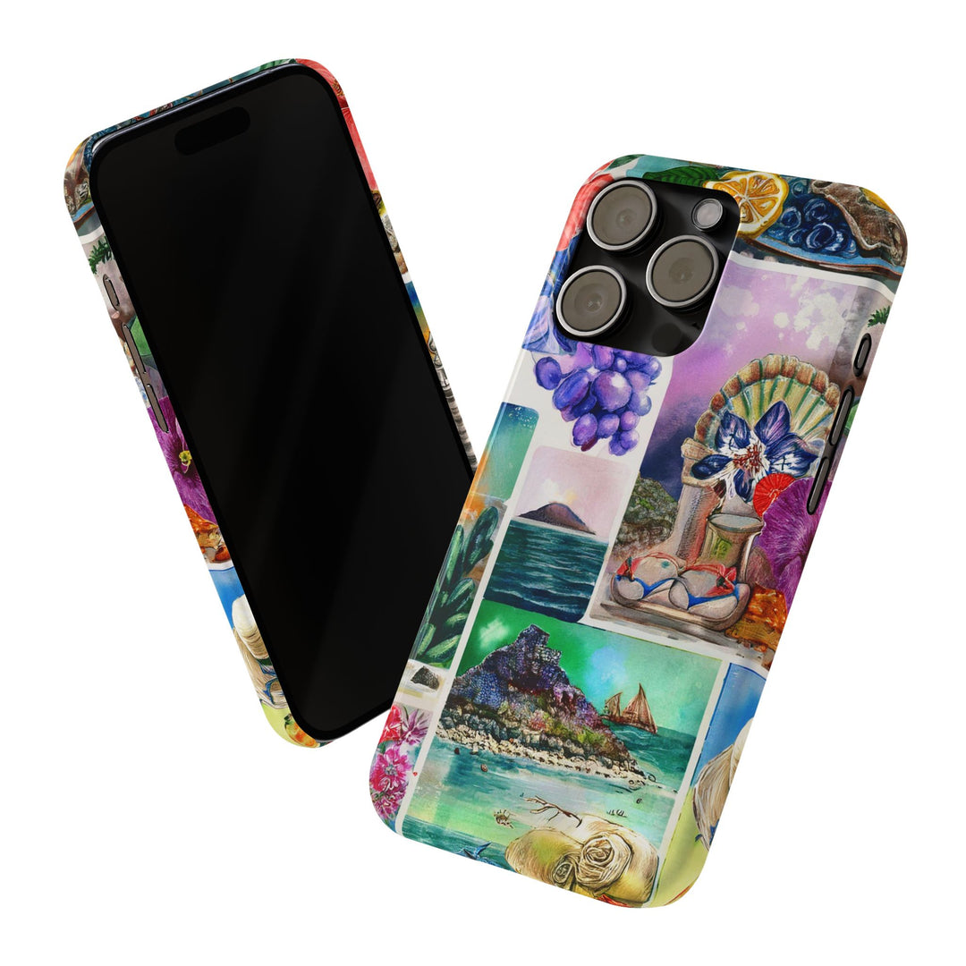 Slim Travel Coquette Collage Cute Phone Cases for Iphone | iPhone 15 Case | iPhone 15 Pro Max Case, Iphone 14, Iphone 14 Pro Max, Iphone 13 - Studio40ParkLane
