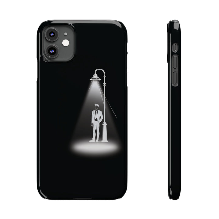 Slim Mystery Man Spotlight Gift for Her Cute Phone Cases for Iphone 16 Pro Max | iPhone 15 Case | iPhone 15 Pro Max Case, Iphone 14, 13, 12, 11, 10, 8, 7 - Studio40ParkLane