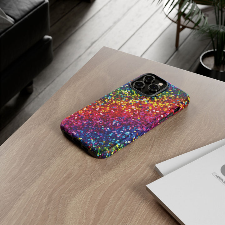 Premium Tough Muted Non - Glitter Color Composition Cute Phone Case, for IPhone 16 pro Max | Iphone 15, Iphone 14, 13, Samsung Galaxy S25, S24 - Studio40ParkLane