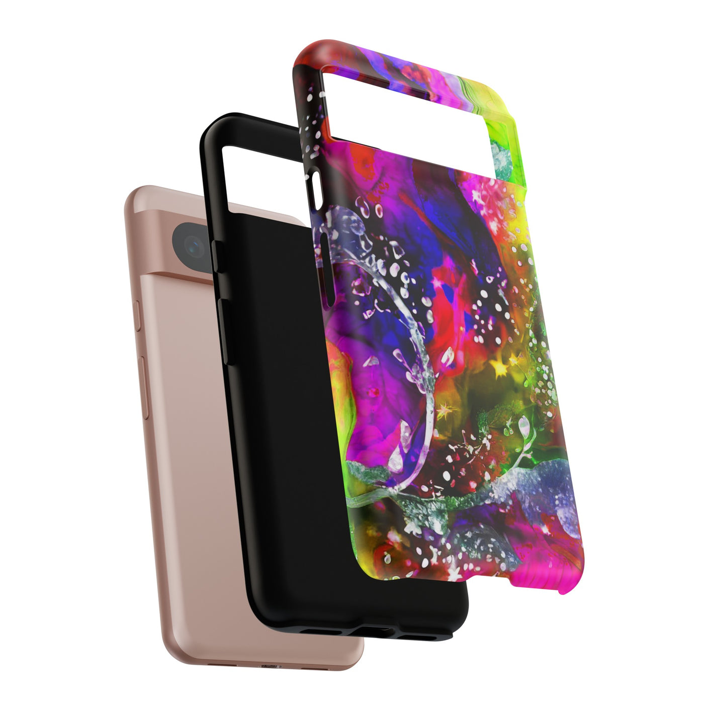 Impact Resistant, Multi Color Marble, Cute Phone Cases for Samsung S24, S23, S22, S21, IPhone 15 pro Iphone 14 pro Iphone 13 IPhone 12 Iphone 11