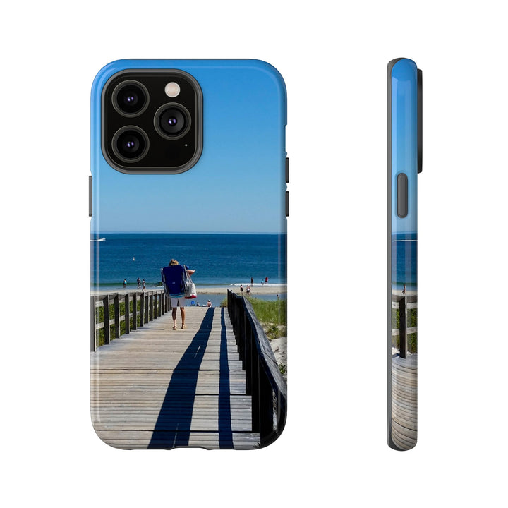 Cute Samsung Case | Cool Iphone Case | Summer Beach Walk, Samsung S24, S23, S22, S21, IPhone 15 Case | Iphone 14 Case, Iphone 13 Case - Studio40ParkLane