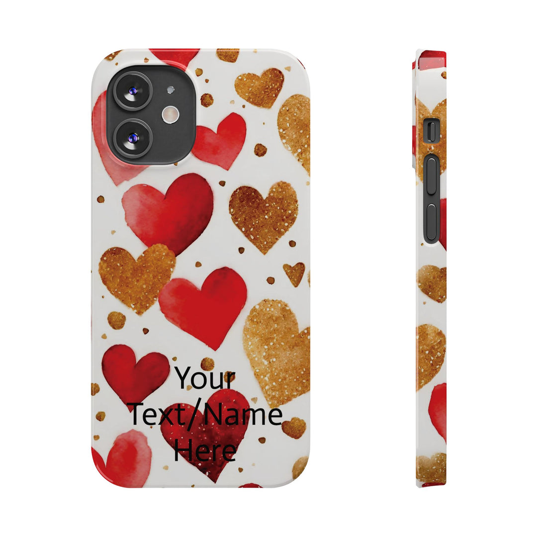 Slim Custom Personalized Valentine Love Gift for Her Cute Phone Cases for Iphone 16 Pro Max | iPhone 15 Case | iPhone 15 Pro Max Case, Iphone 14 - Studio40ParkLane
