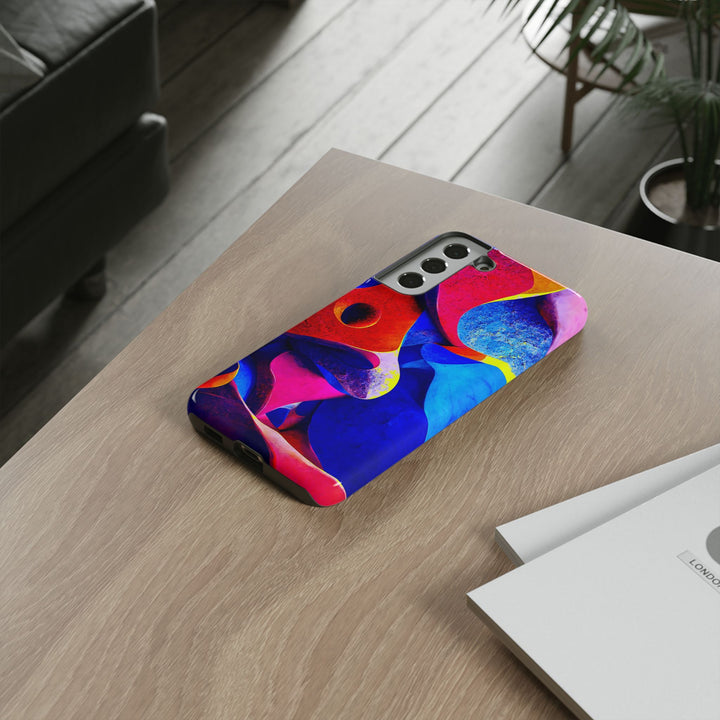 Impact Resistant, Abstract Shapes, Cute Phone Cases for Samsung S24, S23, S22, S21, IPhone 15 pro Iphone 14 pro Iphone 13 IPhone 12 Iphone 11 - Studio40ParkLane