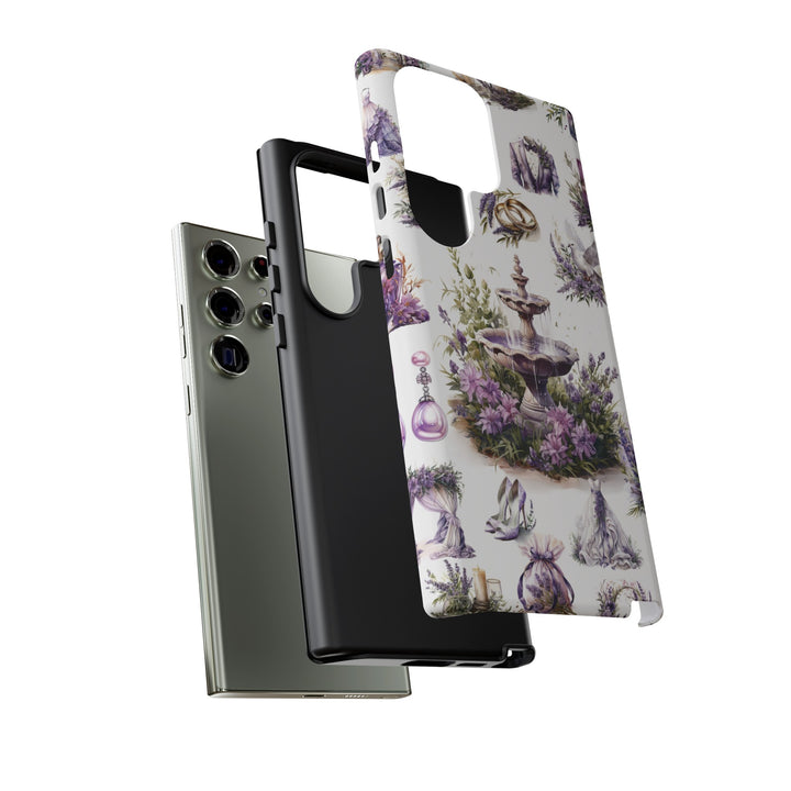 Impact Resistant, Lavender Wedding, Cute Phone Cases for Samsung S24, S23, S22, S21, IPhone 15 pro Iphone 14 pro Iphone 13 IPhone 12 Iphone 11 - Studio40ParkLane