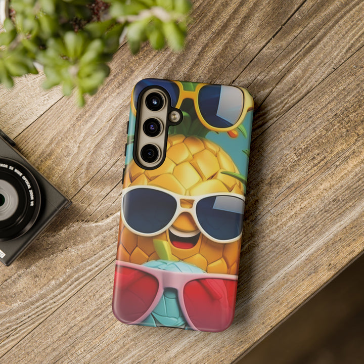 Cute Samsung Phone Case | Aesthetic Samsung Phone Case | Galaxy S23, S22, S21, S20 | Summer Pineapple Fruit, Protective Phone Case - Studio40ParkLane