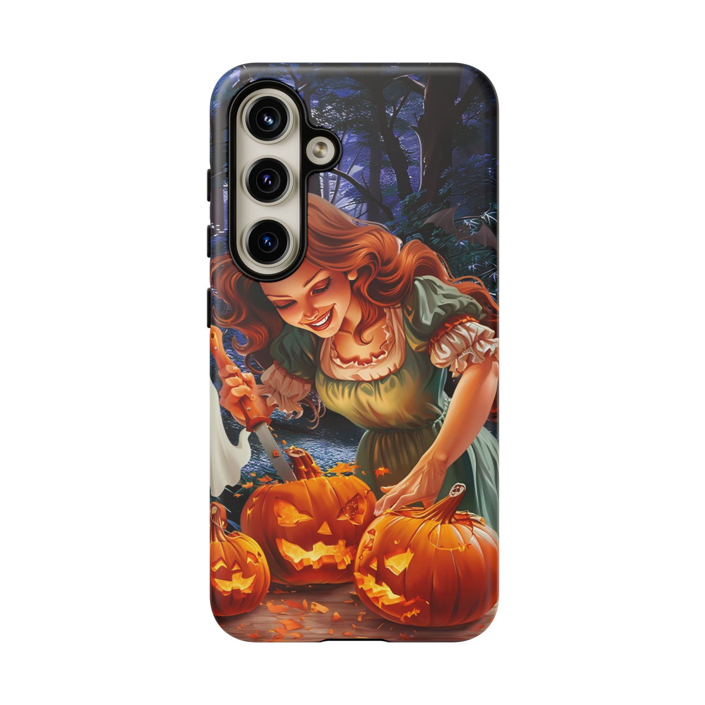 Autumn Fall Pumpkin Fairy Gift for Her Cute Phone Case for, Samsung Galaxy S24, S23, S22, S21, IPhone 16 Case | Iphone 15, Iphone 14, IPhone 13 Case